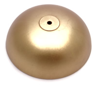 Gongs 021: Cast brass bell. 100mm diameter