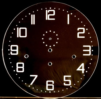 Dial 100: Oakside Special Clear Perspex Dial 300mm