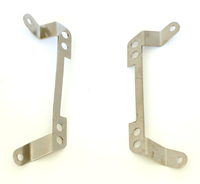 Mounting 014F: Front/Rear mounting chrome brackets AEL (Pair)