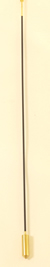 Pendulum 009: Oakside 116cm carbon fibre pendulum shaft & brass bob.